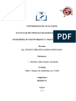 Taller 1 Repaso de Subnetting Con VLSM