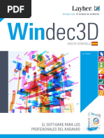 Software Windec3d Folleto