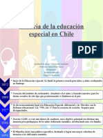 Historia de La Educación Especial en Chile