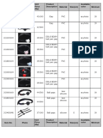 Item No. Photo Unit Price (RP) Product Description Material Size (CM) Available Color