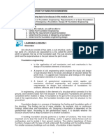 MODULE I-Introduction To Foundation Engineering