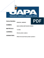 Tarea 6 Practica de Psicologia Clinica 1