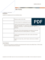 Database Programming With PL/SQL 8-3: Practice Activities: Passing Parameters