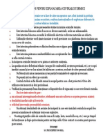 AFIS Instructiuni SSM - Centrala Termica GAZ