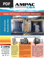 Ampac USA Seawater Desalination Systems Brochure