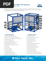 Commercial Seawater Reverse Osmosis Watermaker Systems