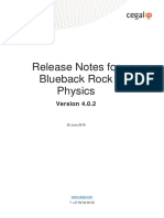 Blueback Rock Physics v4.0.2 - RelNotes