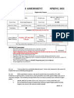 Ajmal - 79 - 3634 - 1 - Marketing Management Assignment Based FT