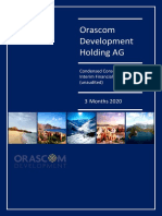 Orascom - Interim Financial Report Q1 2020 Final