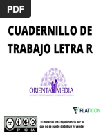 Cuadernillo Letra R