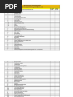 SAP Requirements Gathering Questioner