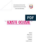 Ajuste Oclusal Marien Suarez