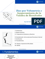 Zinc Por Volumetria