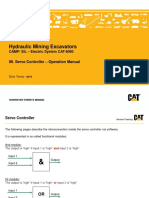 Hydraulic Mining Excavators: 06. Servo Controller - Operation Manual