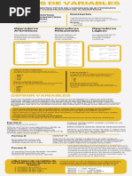 Infografia Variables