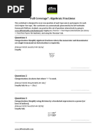 "Full Coverage": Algebraic Fractions: (Edexcel IGCSE Jan2013-4H Q15a)