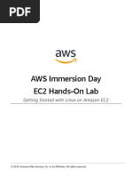 AWS Immersion Day EC2 Hands-On Lab