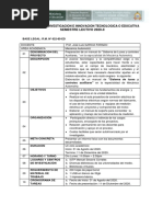 PROYECTO DE INVESTIGACION E INNOVACION TECNOLOGICA O EDUCATIVAIIJLGPluces