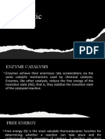 Enzymatic Catalysis