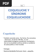 COQUELUCHE Y SÍNDROME COQUELUCHOIDE Degraba