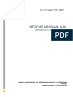 Informe Mensual No.4