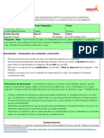 Planificación - Lesson Plan.