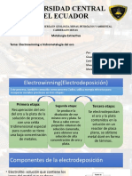 Metalugia - Electrowinning e Hidrólisis 2