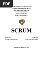 Trabajo 2 - SCRUM