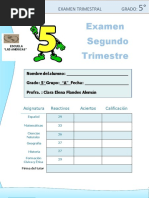 Examen 2do Trimestre