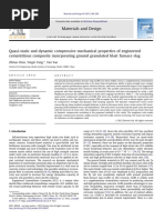 Quasi-Static and Dynamic Compressive Mechanical Properties of Engineered Cementitious Composite Incorporating Ground Granulated Blast Furnace Slag