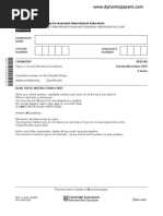 Cambridge International Advanced Subsidiary and Advanced Level