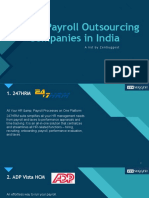 Top 10 Payroll Outsourcing Companies in India