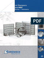 HVAC Control Dampers: Models VCD and MBD