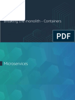 Module 3 - Breaking The Monolith - Containers