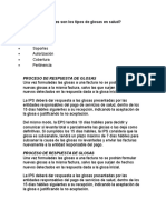 Cuáles Son Los Tipos de Glosas en Salud