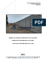 Proceso Constructivo de Cerco Perimetrico