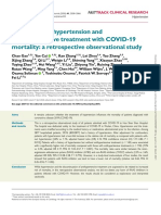 Association of Hypertension and