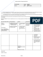 Learning Plan Java q4 w1 Sacueza