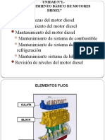 Mantenimiento de Motor Diesel