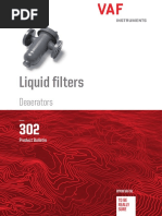 Filters-Deaerators Vaf