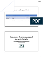 Lesiones o Enfermedades Del Manguito Rotador