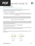 Quick and Easy Guide To U-Values