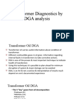 Transformer Diagnostics by DGA Analysis