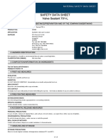 Valve Sealant 701-L MSDS-1st August 2012 Sudah