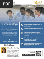 Biotechnology: Student Speak