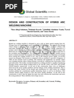 Design and Construction of Hybrid Arc Welding Machine