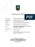 Dinas Pendidikan: Kerangka Acuan Kerja