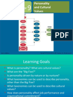 Personality and Cultural Values: Mcgraw-Hill/Irwin