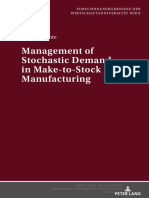 Management of Stochastic Demand in Make-to-Stock Manufacturing