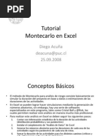 Tutorial Montecarlo en Excel